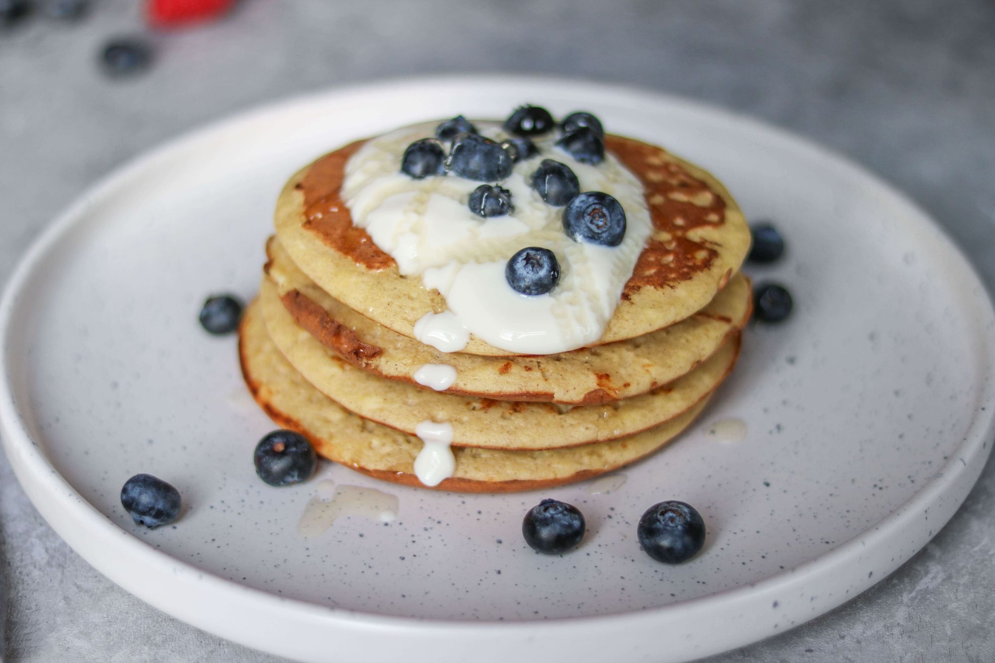 Cottage Cheese  Protein Pancakes