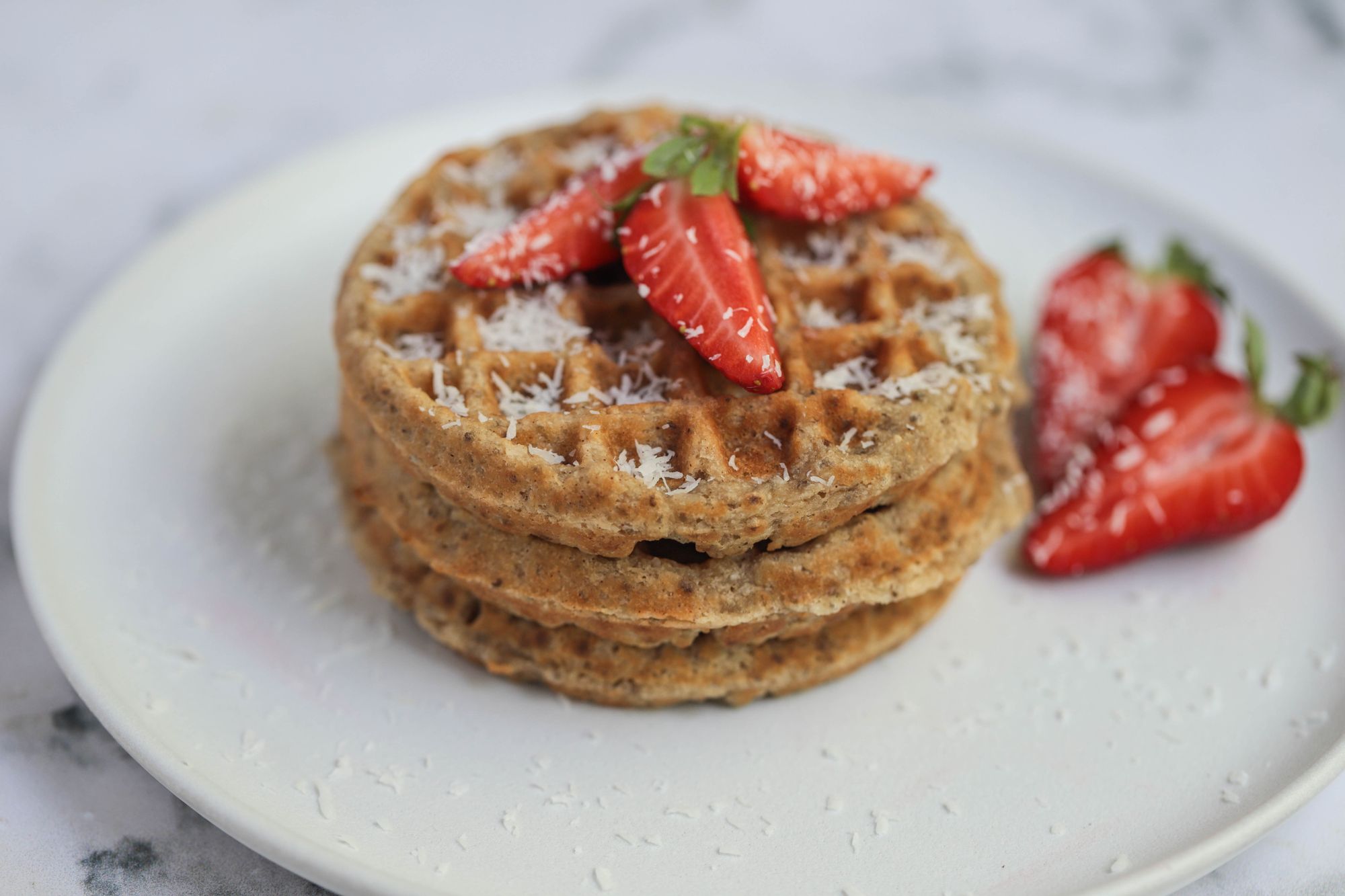 Vegan Coconut Waffles