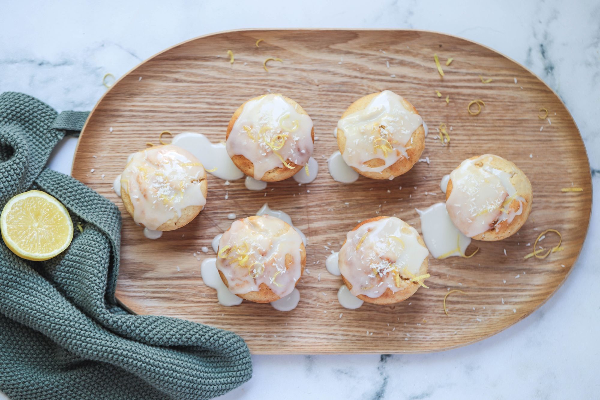 Lemon Coconut Muffins