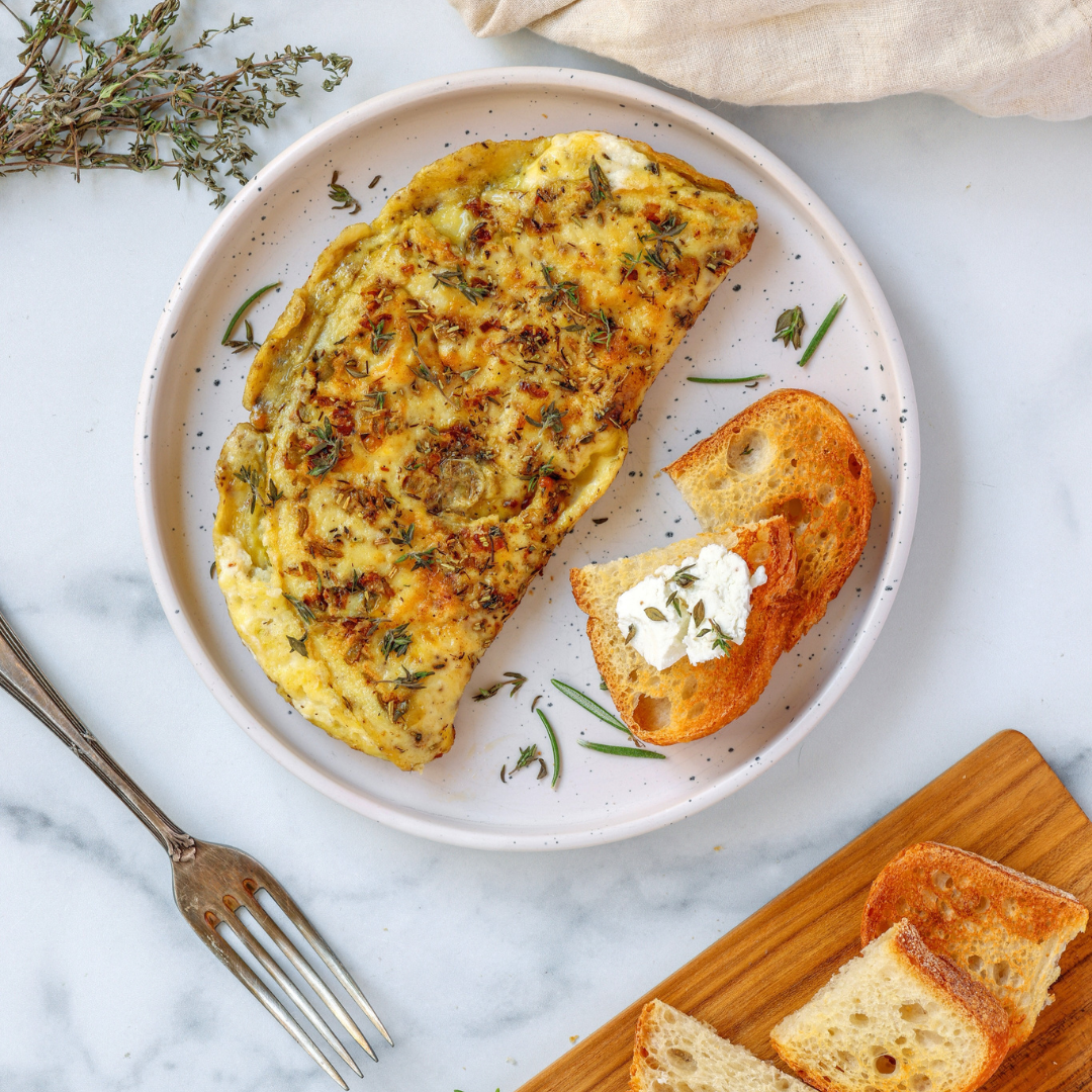 Herb & Goat’s Cheese Omelet