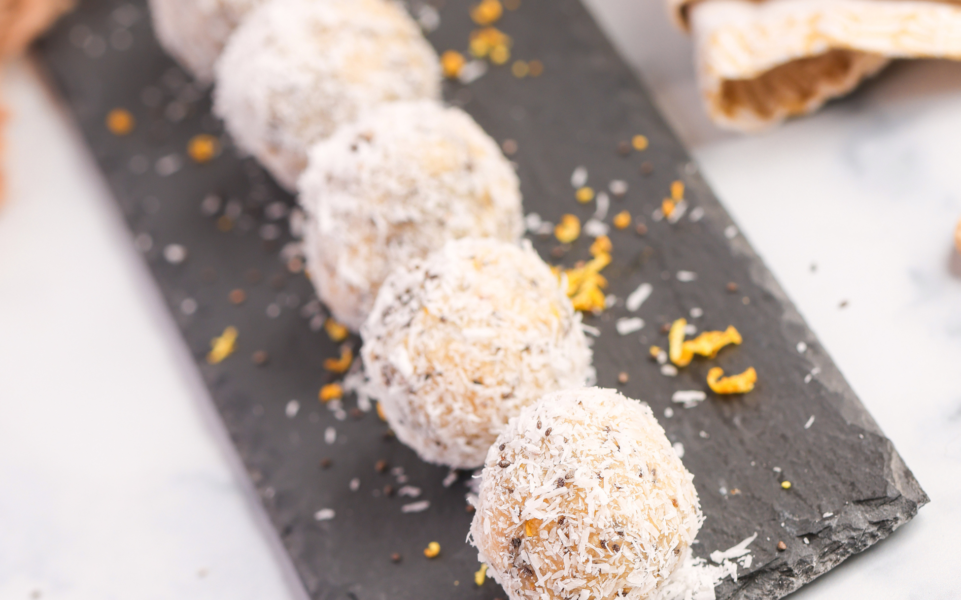 Lemon Chia Energy Balls